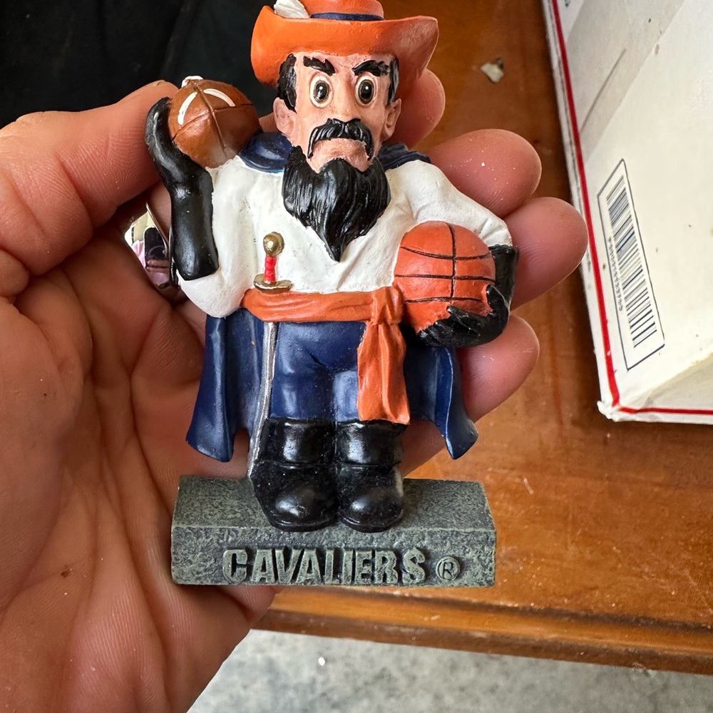 Cavaliers Mascot Figurine